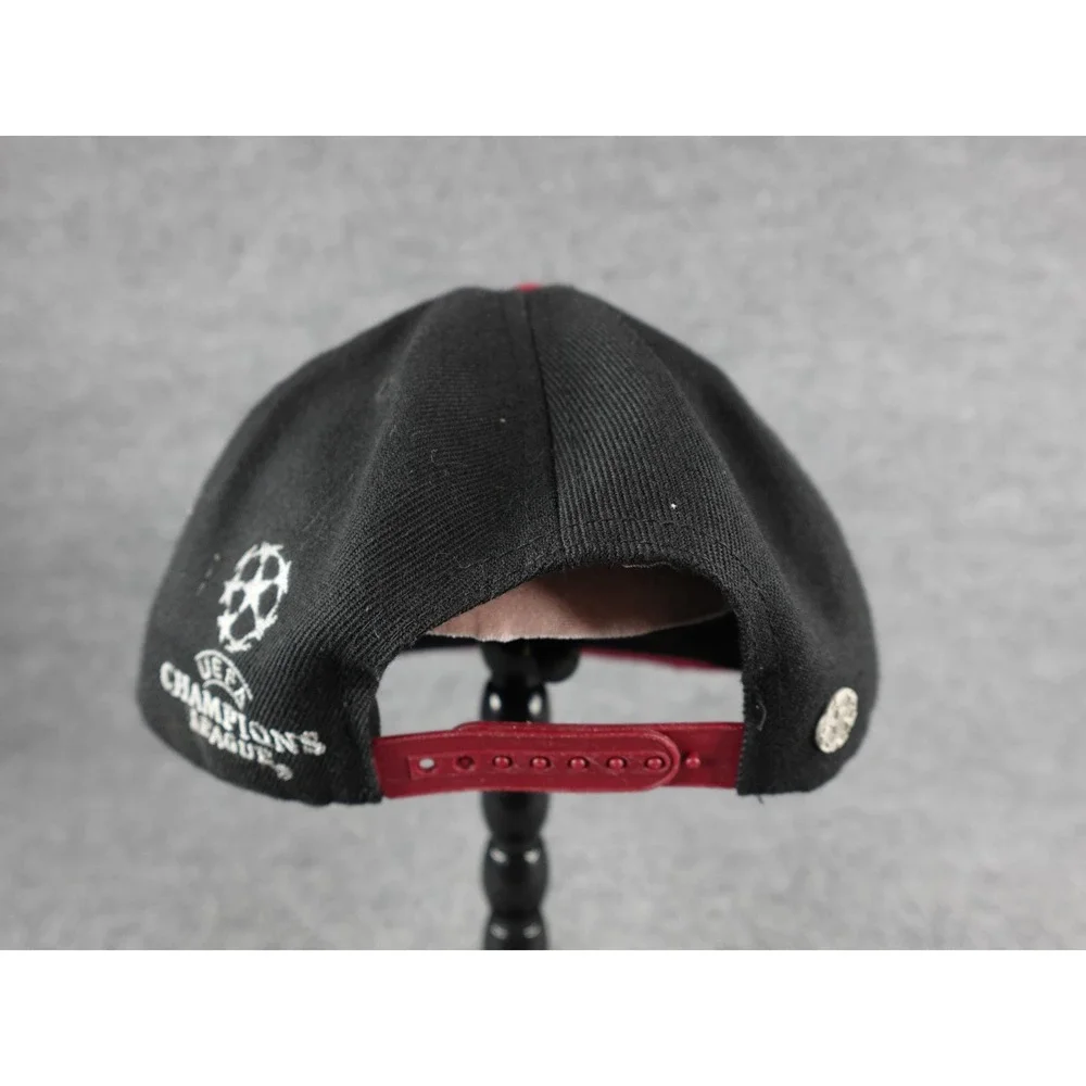 FC Barcelona UEFA Champions League‎ Snapback Hat Black Red Football Soccer